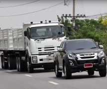 SAVRŠENA PROMOCIJA: Isuzu D-MAX pikap povukao kamion od preko 50 tona!