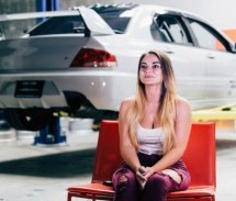 E, TO JE CURA: Maria Gaston i njen Mitsubishi EVO VIII! (VIDEO)