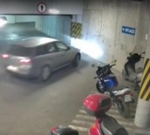 AUTO FLIPER: Napio se pa načisto izrazbijao ALFU izlazeći iz garaže! (VIDEO)