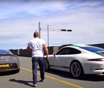 Može li vožnja biti strastvenija: Aston Martin Vantage S protiv Porsche 911R (VIDEO)