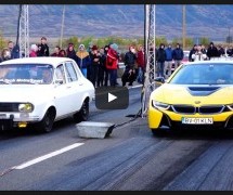 Dacia 1300 stala na crtu pored BMW i8 (VIDEO)