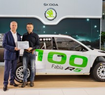 Škoda isporučila jubilarni, 100. primjerak takmičarskog modela Fabia R5