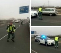 Kakva kamikaza: Pokušao je probiti blokadu nakon što se 40 km vozio u suprotnom smjeru (VIDEO)