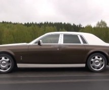 RR PHANTOM sa ‘tenkovskim’ motorom ispod haube napada TOYOTA GT 86 model (VIDEO)