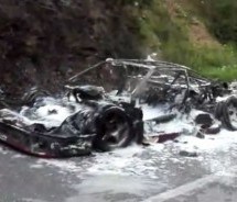 NESTAO U 60 SEKUNDI: Evo kako izgleda kad izgori rijetki Ferrari (VIDEO)