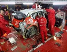 Potpuno demoliran Citroën C3 WRC mehaničari su uspjeli da vrate u trku (VIDEO)