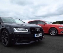 GOSPODAR PRSTENOVA: Koji je najbrži Audi na 402 metra – R8, RS6 ili S8? (VIDEO)