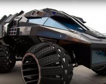 BATMOBIL ILI OKLOPNO VOZILO: Sa ovim vozilom će NASA osvajati Mars (VIDEO)