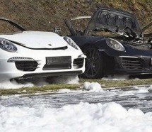 KOLATERALNA ŠTETA: 12 Porschea nastradalo u požaru u Hamburgu! (VIDEO)