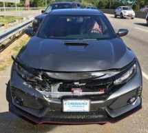 NIJE STIGAO NI DO KUĆE: Slupana potpuno nova Honda Civic Type R! (FOTO)