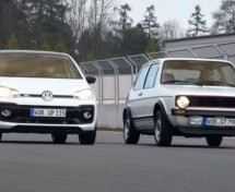 VW Up GTI: Pogledajte susret najmanjeg GTI-ja sa slavnim praocem (VIDEO)