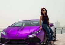 Ljubičasti Revozport Lamborghini Huracan Razmig