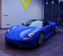 Voodoo Blue se savršeno uklapa u dizajn novog 918 Spyder modela