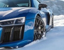 Audi R8 V10 Plus je idealan sportaš za snijeg (VIDEO)