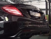 CRNA ZVIJER: Brabus 850 AMG 6.0 V8 Biturbo urla kao sam vrag (VIDEO)