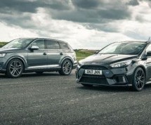 RELIJAŠ PROTIV SPORTSKOG TENKA: nikada ne biste pogodili koji je pobijedio, Ford Focus RS ili Audi SQ7 (VIDEO)