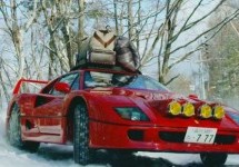 Ferrari F40 može biti idealna igračka za drift po snijegu (VIDEO)