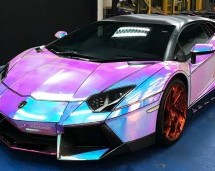 Hologramska folija čini da ovaj Lamborghini Aventador izgleda animirano