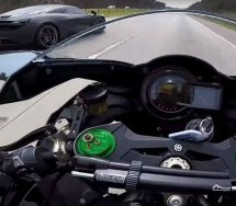 Tjunirani Kawasaki Ninja H2 napada McLaren 720S (VIDEO)