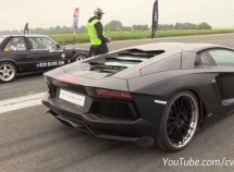 BMW E30 sa 725 KS izaziva LAMBORGHINI AVENTADOR na 400 metara (VIDEO)