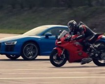 Novi Ducati Panigale V4 ostavlja Audi R8 V10 u prašini (VIDEO)