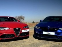 Alfa Romeo Giulia Quadrifoglio protiv modela BMW M4 CS (VIDEO)