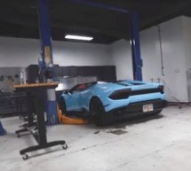 Lamborghini Huracan ima čak osam otvora za ispuštanje ulja (VIDEO)