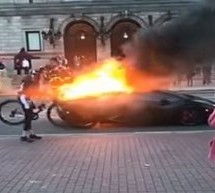 Lambo nestao u sekundi: Što nije uništila vatra, dovršili su vatrogasci (VIDEO)