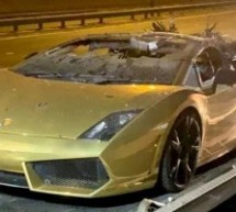 ‘Zlatni’ Lamborghini uništen u plamenu (FOTO)
