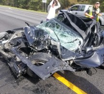 PRIMJER BEZBJEDNOSTI: Vozač izašao nepovrijeđen iz uništene Toyota MR2!